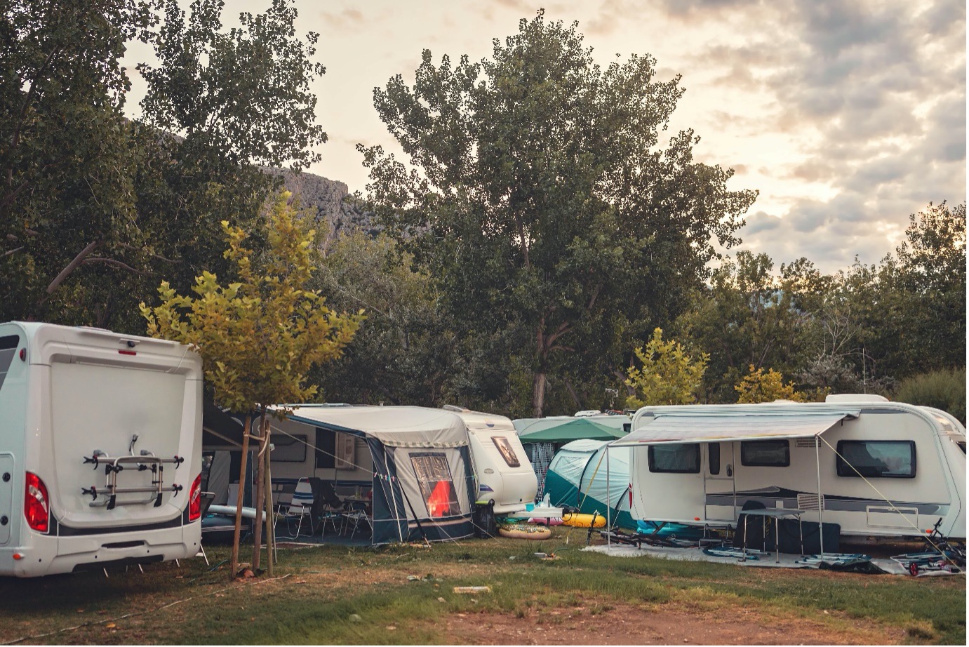campervan vs tents