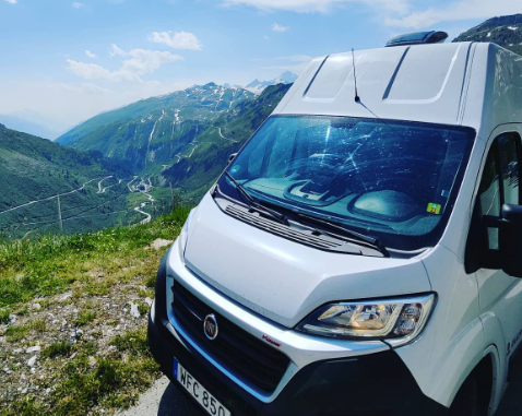 An image of a Fiat Ducato courtesy of fiat.ducato.camper on instagram