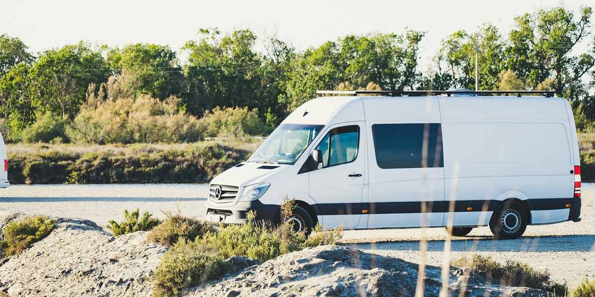 Mercedes-Campervan-parked-in-a-remote-nature-spot Mercedes Campervan parked in a remote spot