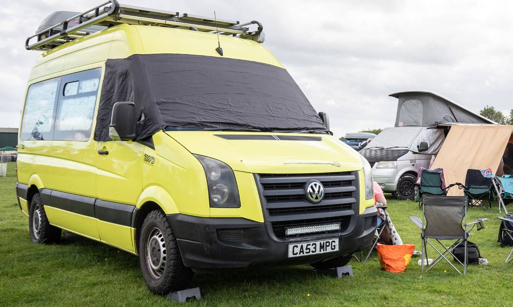 JKI25-Camper-Van-Conversion-Insurance-Header-1 A Volkswagen van which has been converted into a camper