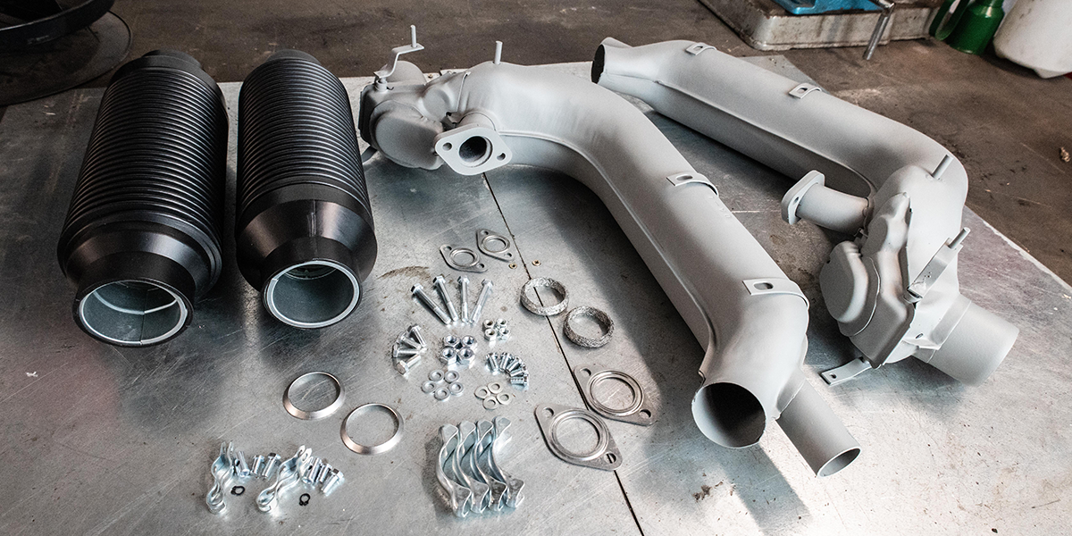 A bundle kit of heat exchangers and related parts, sold by our sister company, Just Kampers