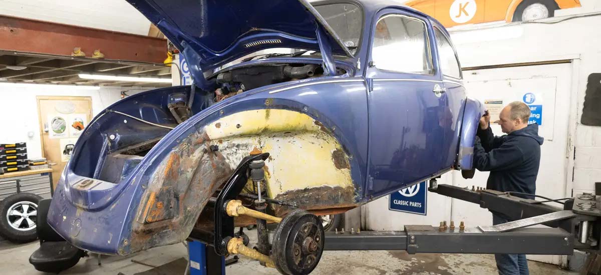 Salvage-Retention---VW-Beetle- Just Kampers Insurance - Salvage Retention