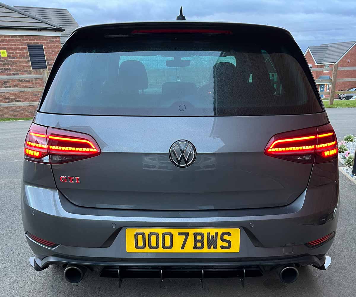 Meet The Team : Brad Spearpoint - 2017 VW MK7.5 Golf GTI- Rear