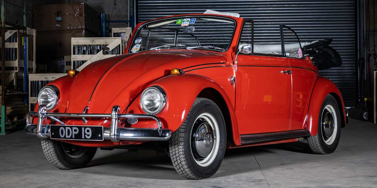 JKI Staff Rides - Meet The Team - Jason Sims - 69 Cal Look Beetle - Just Kampers Insurance