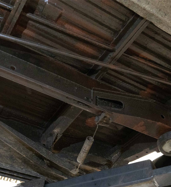 T2 Bay Campervan Chassis & Outriggers