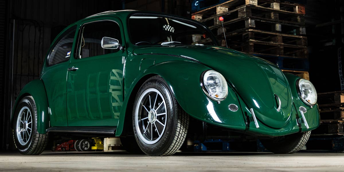 JKI Staff Rides - Meet The Team - Jason Sims - 69 Cal Look Beetle - Just Kampers Insurance