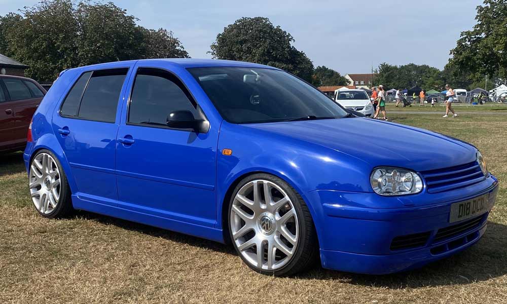 JKI Staff Rides - Meet The Team - Jason Sims - 69 Cal Look Beetle - Just Kampers Insurance -Rear