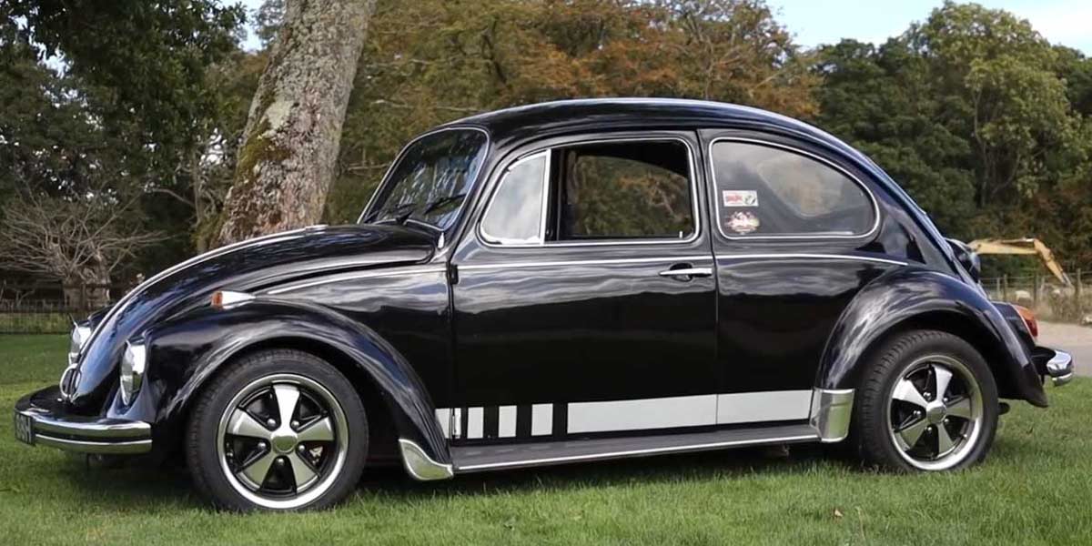 JKI Staff Rides - Meet The Team - Jason Sims - 69 Cal Look Beetle - Just Kampers Insurance