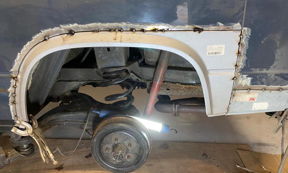 The Team - Jason Sims - 69 Cal Look Beetle - Just Kampers Insurance - Engine