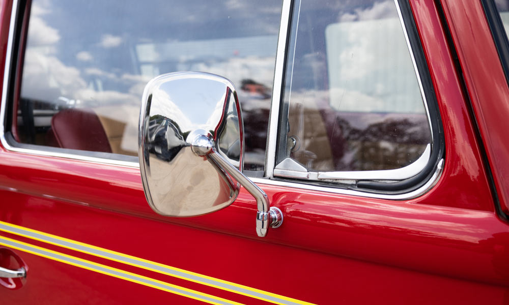 Polished Chrome VW T2 Bay Window | Exterior Cleaning and Presentation - Just Kampers Insurance