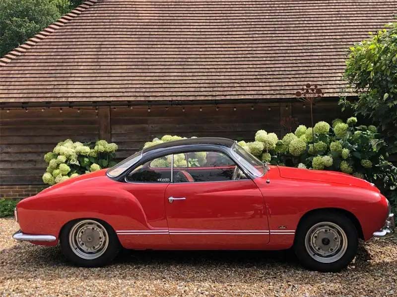 1959 VW Karmann Ghia Low Light - Just Kampers Insurance