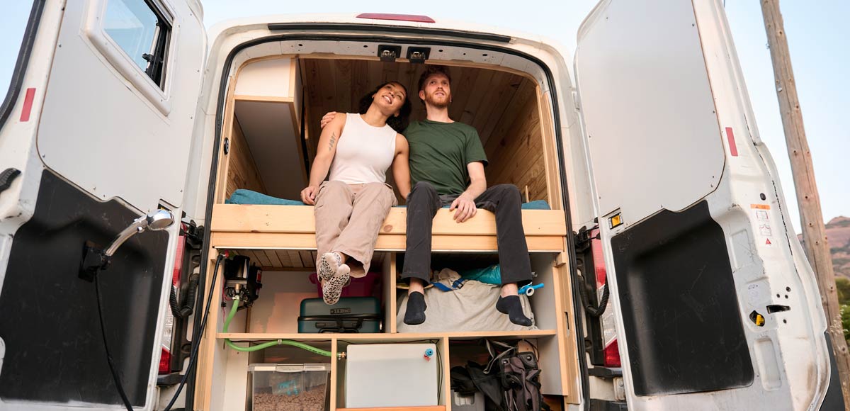 Self Build Camper Interior